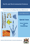 Earth and Environmental Science Transactions of the Royal Society of Edinburgh杂志封面